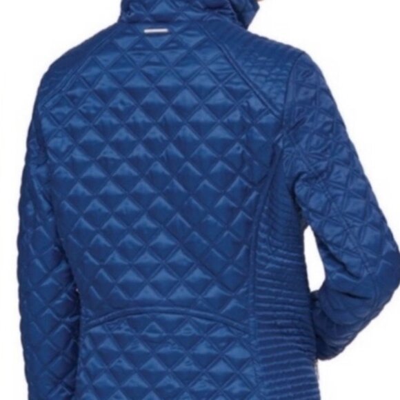 NEW ANDREW MARC QUILTED ZIP MOTO JACKET PREMIUM COASTAL COWGIRL CABINCORE XXL - Picture 6 of 10